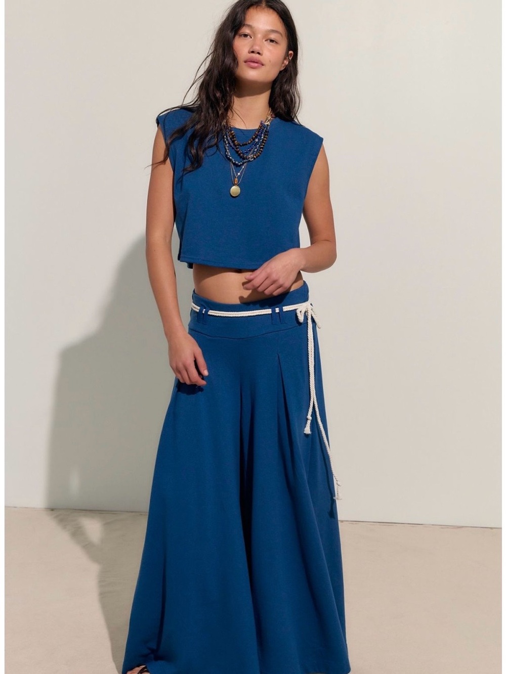 Free People Kora Wide-Leg Pant Set - Large - Picture 2 of 4